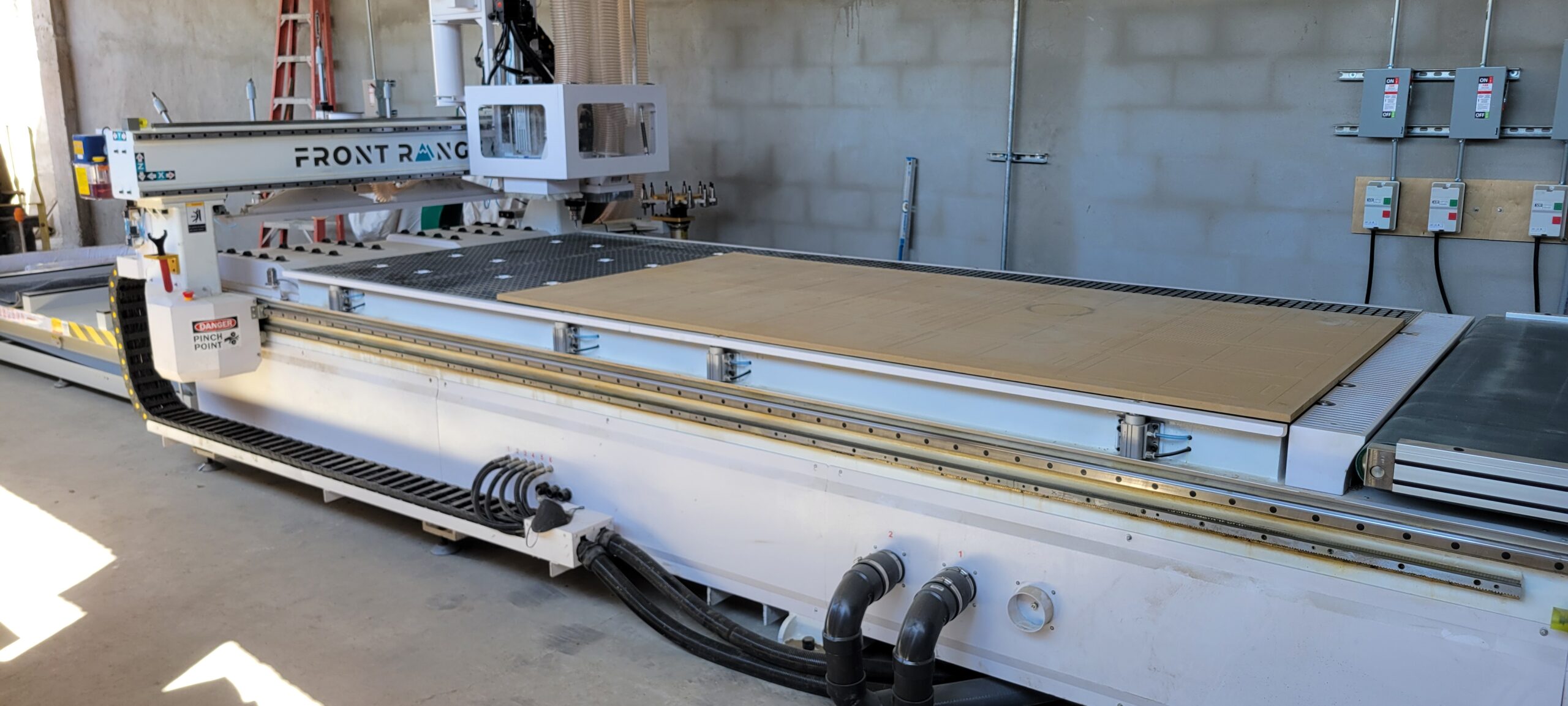 Elite CNC Router Gantry and Drill Bank