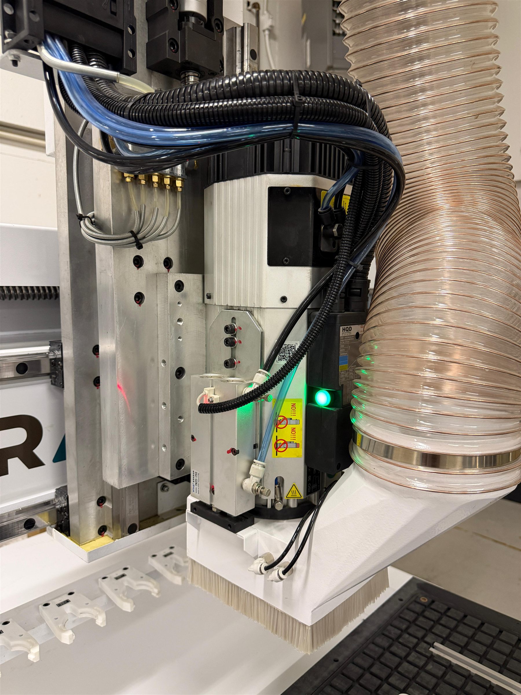Core 10HP ISO30 spindle with dust boot