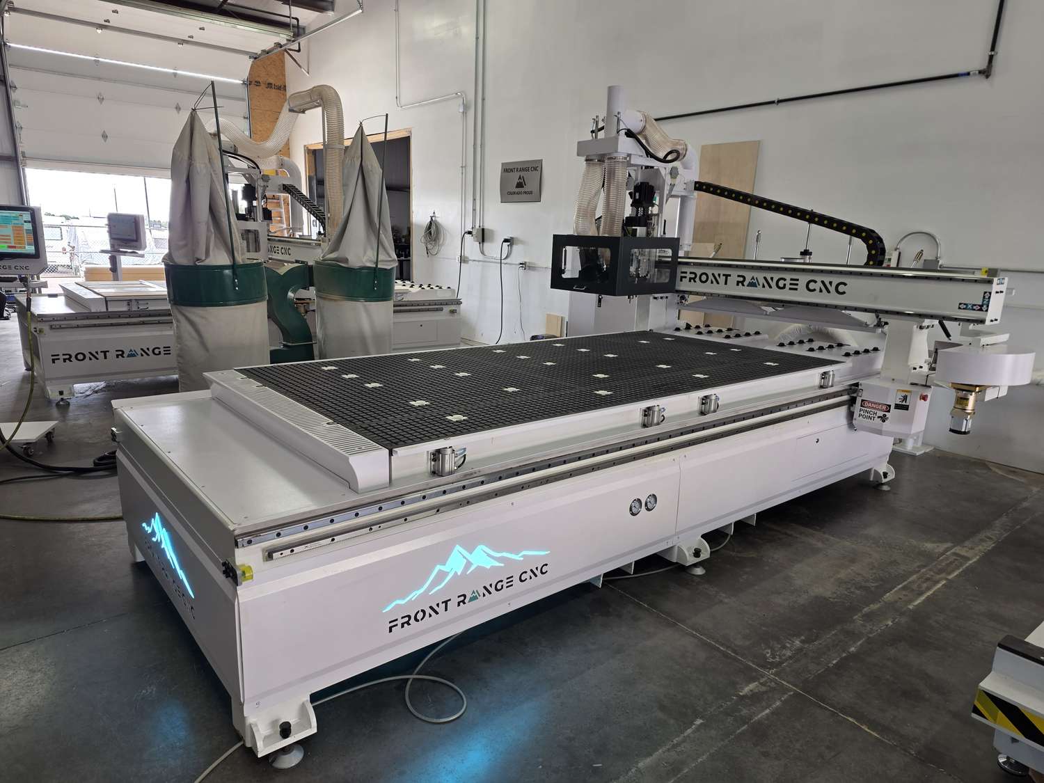 Front Range CNC machine on the shop floor